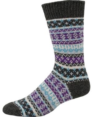 Wigwam Fairisle Sock - Gray