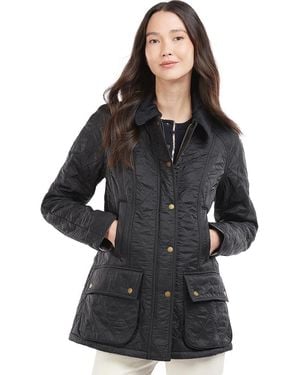 Barbour 'Beadnell' Quilted Jacket - Black