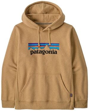 Patagonia P-6 Logo Uprisal Hoodie - Brown