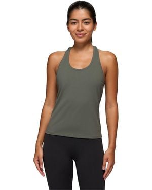 Prana Luxara Racerback Tank Top - Gray