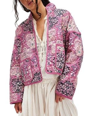 Free People Chloe Jacket - Pink