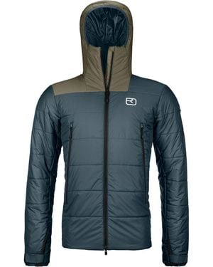 Ortovox Swisswool Zinal Jacket - Blue