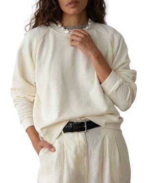 DONNI. The Eco-Terry Crewneck Sweatshirt - Gray