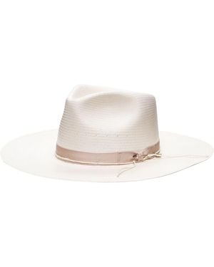 Stetson Jw Marshall Straw Hat - Natural