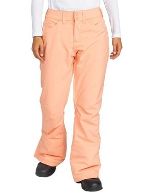 Roxy Backyard Insulated Snow Pant - Orange