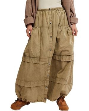Free People Eloise Maxi Skirt - Brown