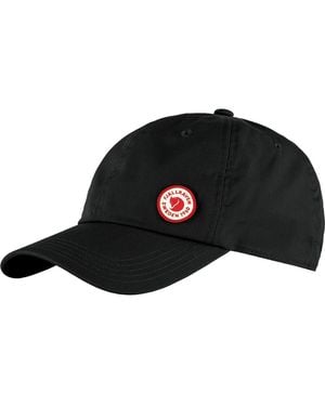 Fjallraven Lightweight Organic Cotton Cap - Black