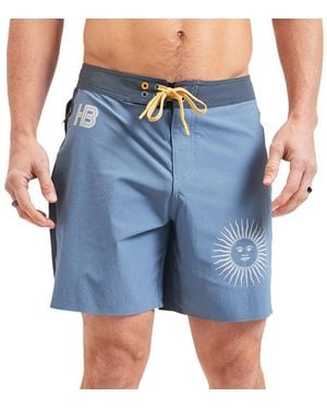 Howler Brothers Del Este Boardshort - Blue