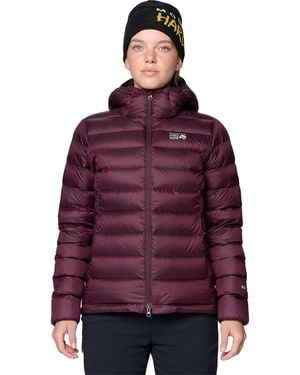 Mountain Hardwear Tiberondack Down Hoodie - Purple
