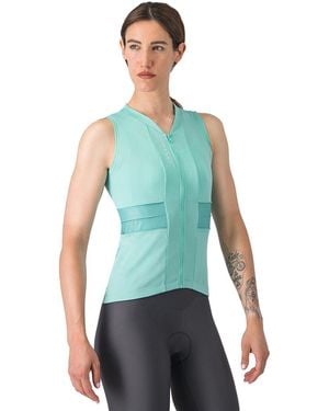 Castelli Anima 4 Sleeveless Jersey - Green