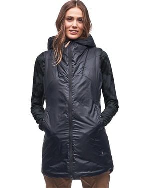 INDYEVA Selimut Full-Zip Vest - Blue