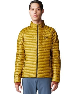Mountain Hardwear Lofty 800-Fill Ghost Whisperer Down Jacket - Yellow