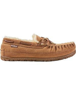 L.L. Bean Wicked Good Camp Moccasins - Brown