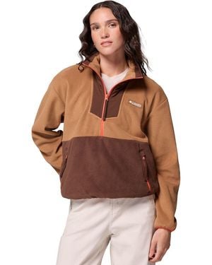 Columbia Sequoia Grove 1/2-Zip Fleece Pullover - Brown