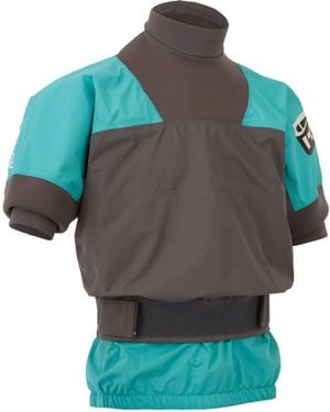 Immersion Research Rival Short-Sleeve Semi Dry Top - Blue