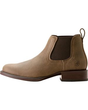 Ariat Booker Ultra Round Toe Western Boot - Brown