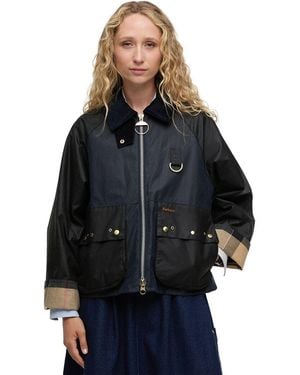 Barbour Kearton Wax Jacket - Black