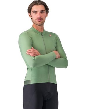 Castelli Espresso Thermal Jersey - Green
