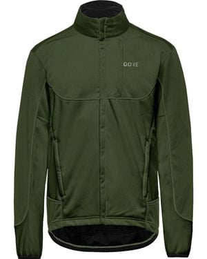 Gore Wear C5 Gore Windstopper Thermo Trail Jacket - Green