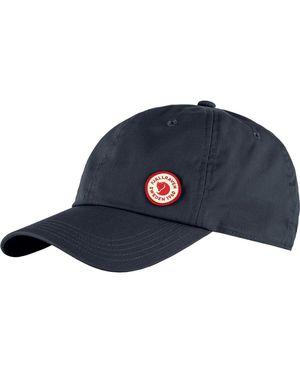 Fjallraven Recycled Cotton Logo Cap - Blue
