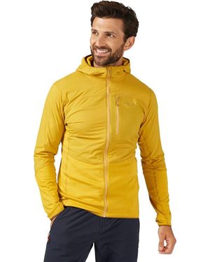 Rab Ascendor Summit Full-Zip Hooded Jacket - Yellow