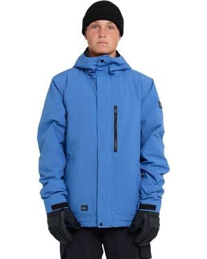 Quiksilver Mission Solid Jacket - Blue