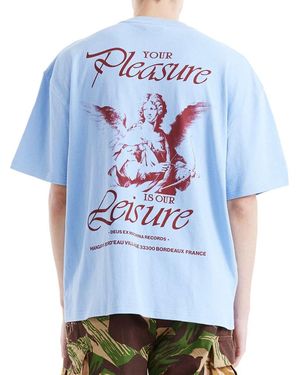 Deus Ex Machina Lady Libertine T-Shirt - Blue