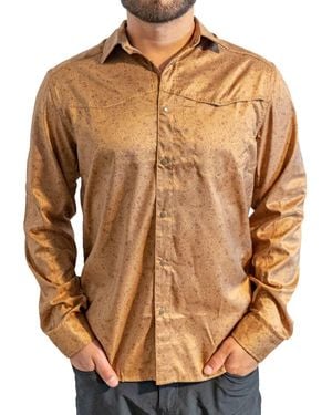 Club Ride Go Long Print Jersey - Brown