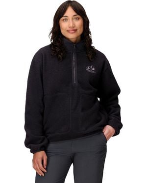 Marmot Wanderer High Pile Fleece Pullover - Black