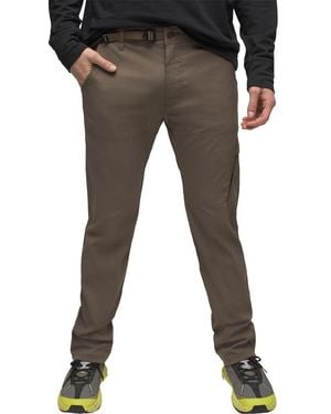 Prana Stretch Zion Slim Straight Pant - Brown