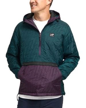 Howler Brothers Primaloft Quilted Pullover Jacket - Green