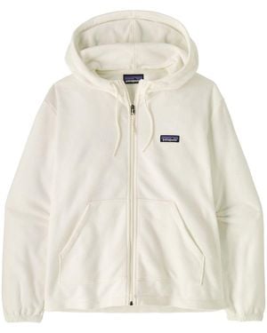 Patagonia Micro D Fleece Hoodie - Natural