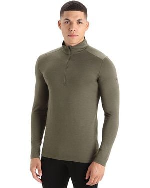 Icebreaker Merino 200 Oasis Long-Sleeve 1/2-Zip Top - Green