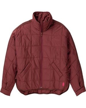 Fp Movement Pippa Packable Puffer Jacket - Red