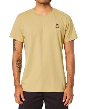 Katin K-Palm Emb T-Shirt - Yellow