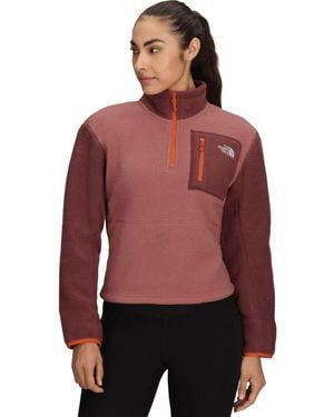 The North Face Yumiori 1/4-Zip Jacket - Red