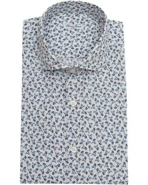 SARTORIA DEL CAMPO-SONRISA Camicia Uomo - Blue