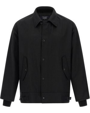 Comme Des GarÃ§ons Homme Comme Des Garҫons Homme Wol Overschrijden - Zwart