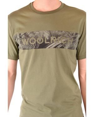 Woolrich T-Shirt Grün