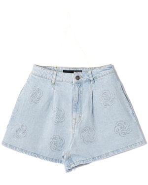 ROTATE BIRGER CHRISTENSEN Roteer Shorts Blauw