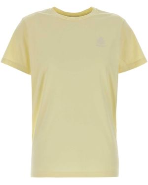 Isabel Marant Pastel Cotton Aby T-Shirt - Yellow