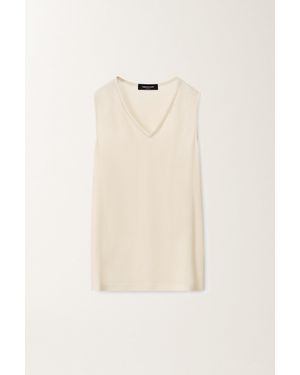 Fabiana Filippi Gegen Neck -Tanktop - Natur