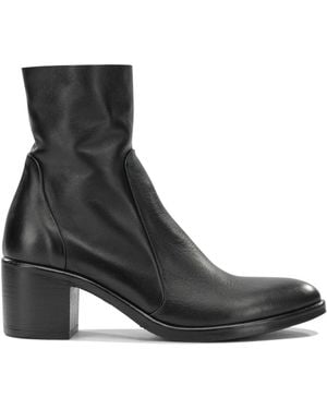 Strategia A4560Velour Nero Boots - Black