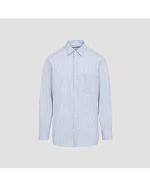 Maison Margiela Light Cotton Shirt - Blue