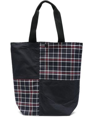 Barbour Transport Patchwork Tote Bag - Black