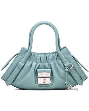 Marc Jacobs The Satchel Kleine Leren Handtas - Blauw