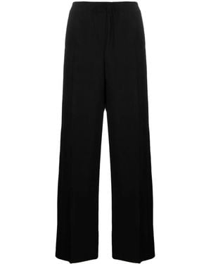 Paul Smith High-Waist Wide-Leg Pants - Black