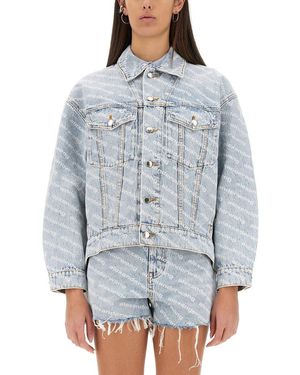 Alexander Wang Falling Back Jacket - Blau