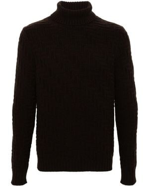 Prada Cashmere Turtle-Neck Sweater - Black