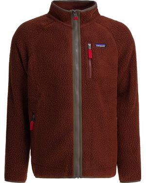 Patagonia "Retro Pile Fleece" Jacke - Braun